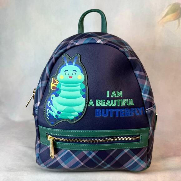 NWOT Loungefly x Pixar A Bugs Life Heimlich Beautiful Butterfly Mini Backpack main image 5